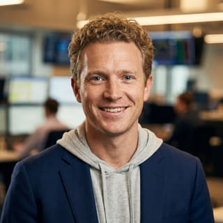 Ryan Brooks, listed as Lead Trading Analyst at Zephyr Rendix, shown in a profile photo