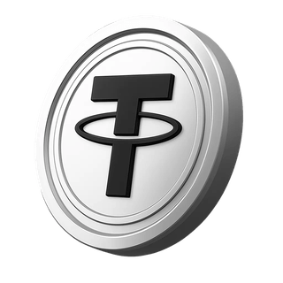 Tether USDT coin inside the account information section